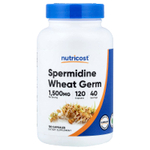 Nutricost, спермидин из ростков пшеницы, 120 капсул