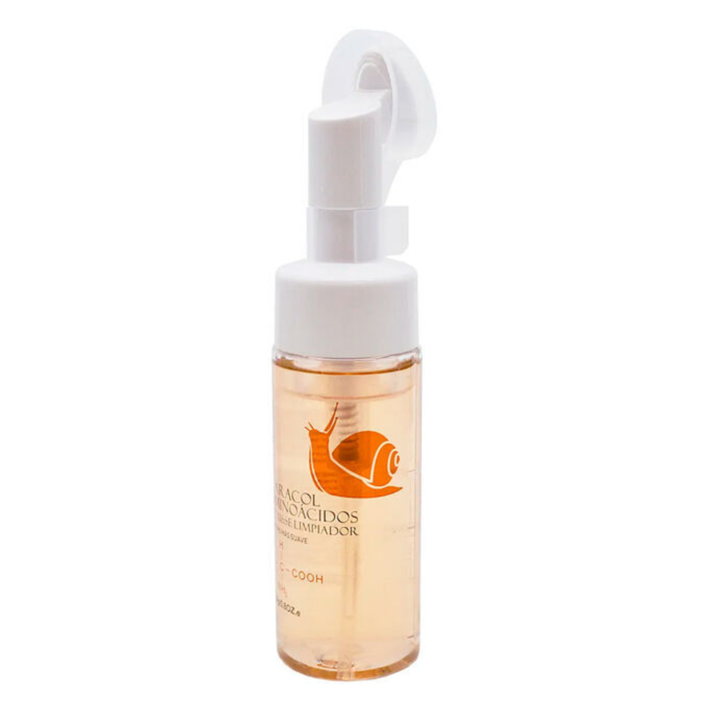 Million Pauline, Пенка для умывания с щеточкой Caracol AminoAcid, 150 мл