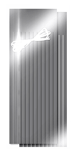 Гирлянда Тассел, Серебро, 35*12 см, 12 листов.