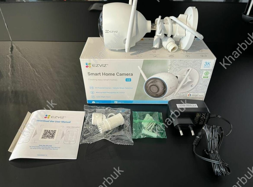 5 МП Wi-Fi камера c распознаванием людей и авто Ezviz H3