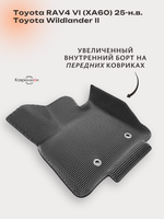 Автомобильные коврики ЭВА с бортами для Toyota RAV4 VI (XA60) 25-н.в. / Toyota Wildlander II
