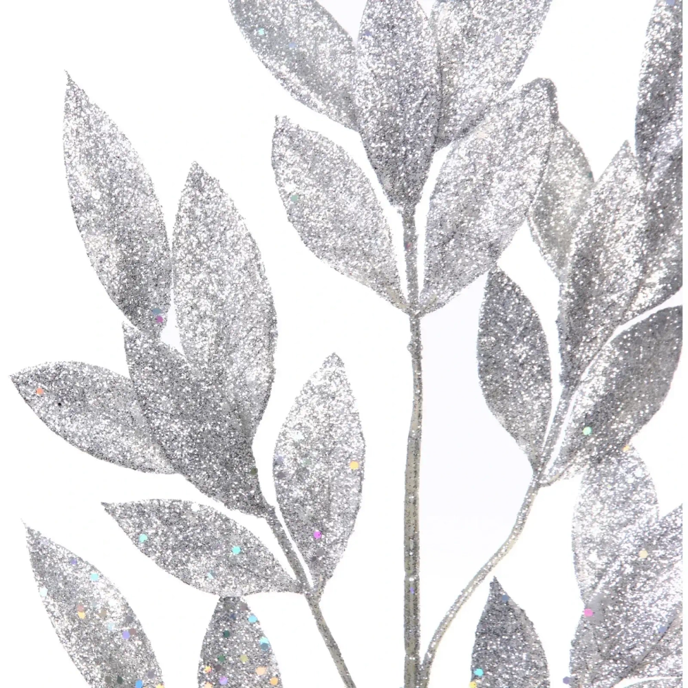 Ветка декоративная «Симфония красок», Серебро