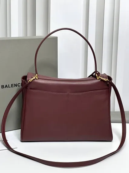 BALENCIAGA RODEO HANDBAG Бордовый