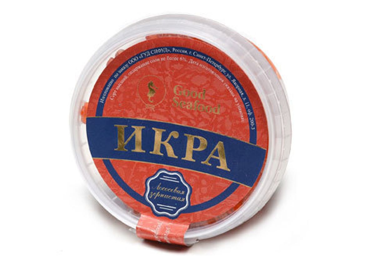 Икра красная кижуча, 200г