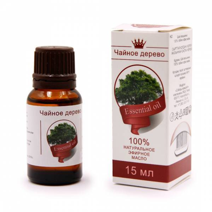 Масло эфирное Чайное дерево, флакон-капельница, 15 мл