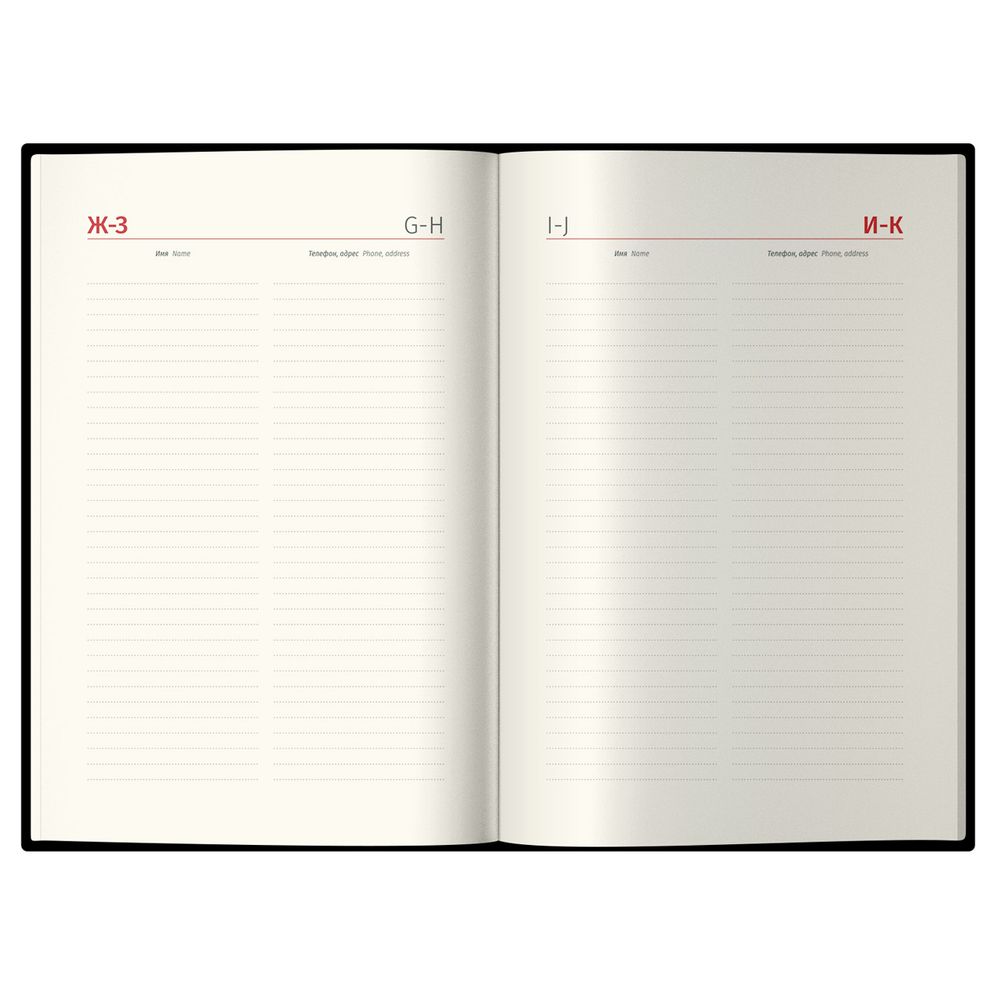 Датированный ежедневник Delucci А5 184 листов с гладкой обложкой (DD5_89501) 5