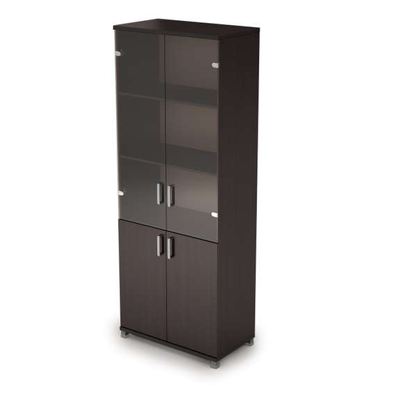 6ШД.005.3 Шкаф для документов высокий со стеклом (800*450*2116)