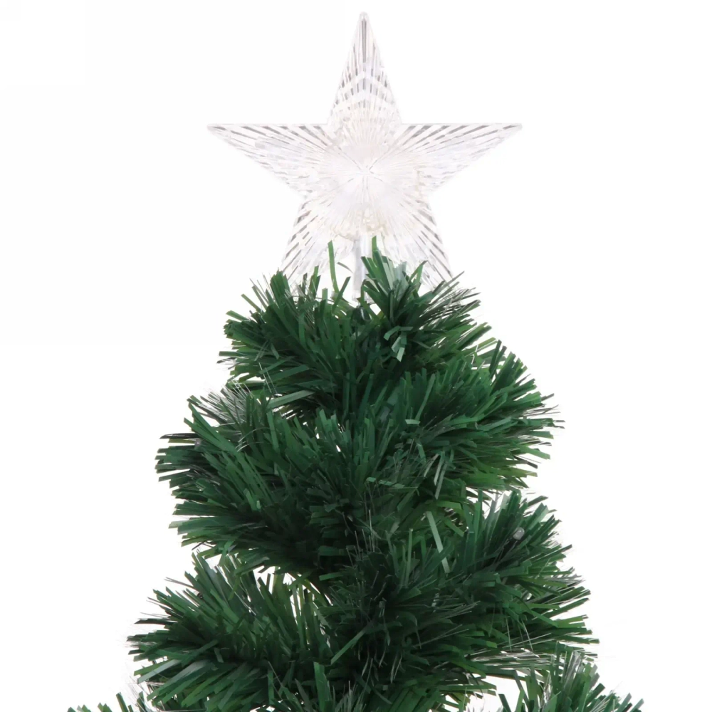 Ёлка светодиодная «Северное сияние» 210 см, ПВХ зеленый, цвет свечения-Теплый белый (270 веток) (T2094-210)