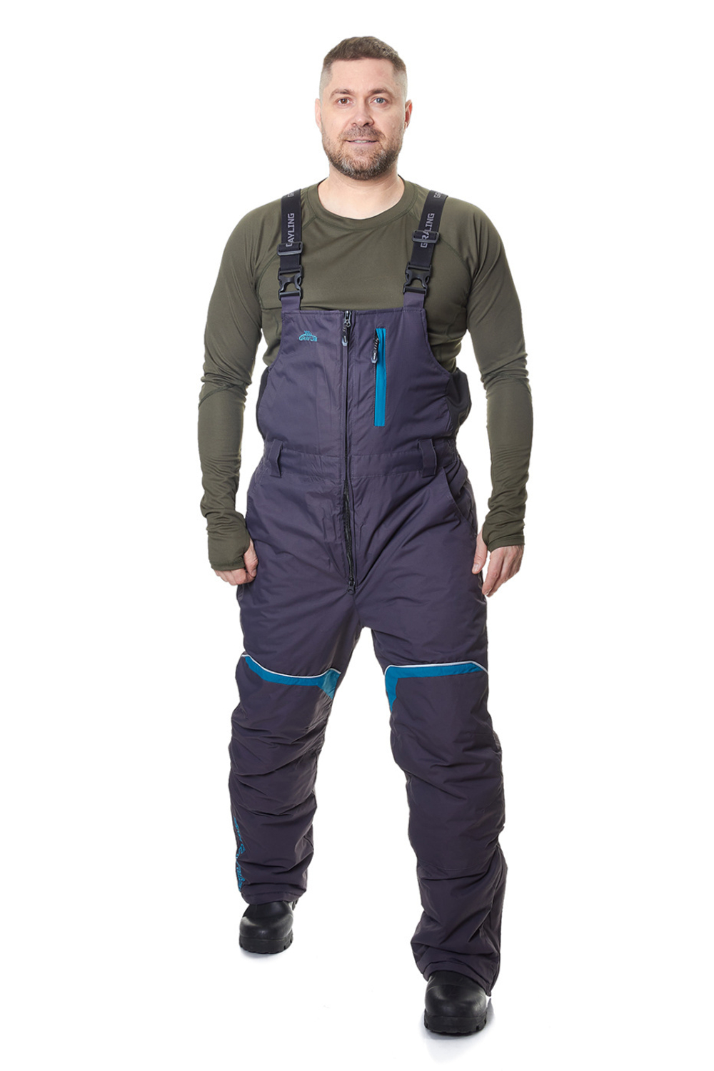 Соболь костюм для рыбалки GRAYLING, зимний -35, графит