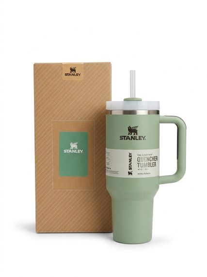 Termos \ Термос Stanley Quencher H2.0 Tumbler Yaşıl 1.18 L