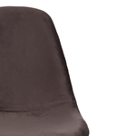 Стул CINDY SOFT (mod. C1021F1) вельвет/дерево бук, 53 х 45 х 81 см , серый (HLR 24)/натуральный
