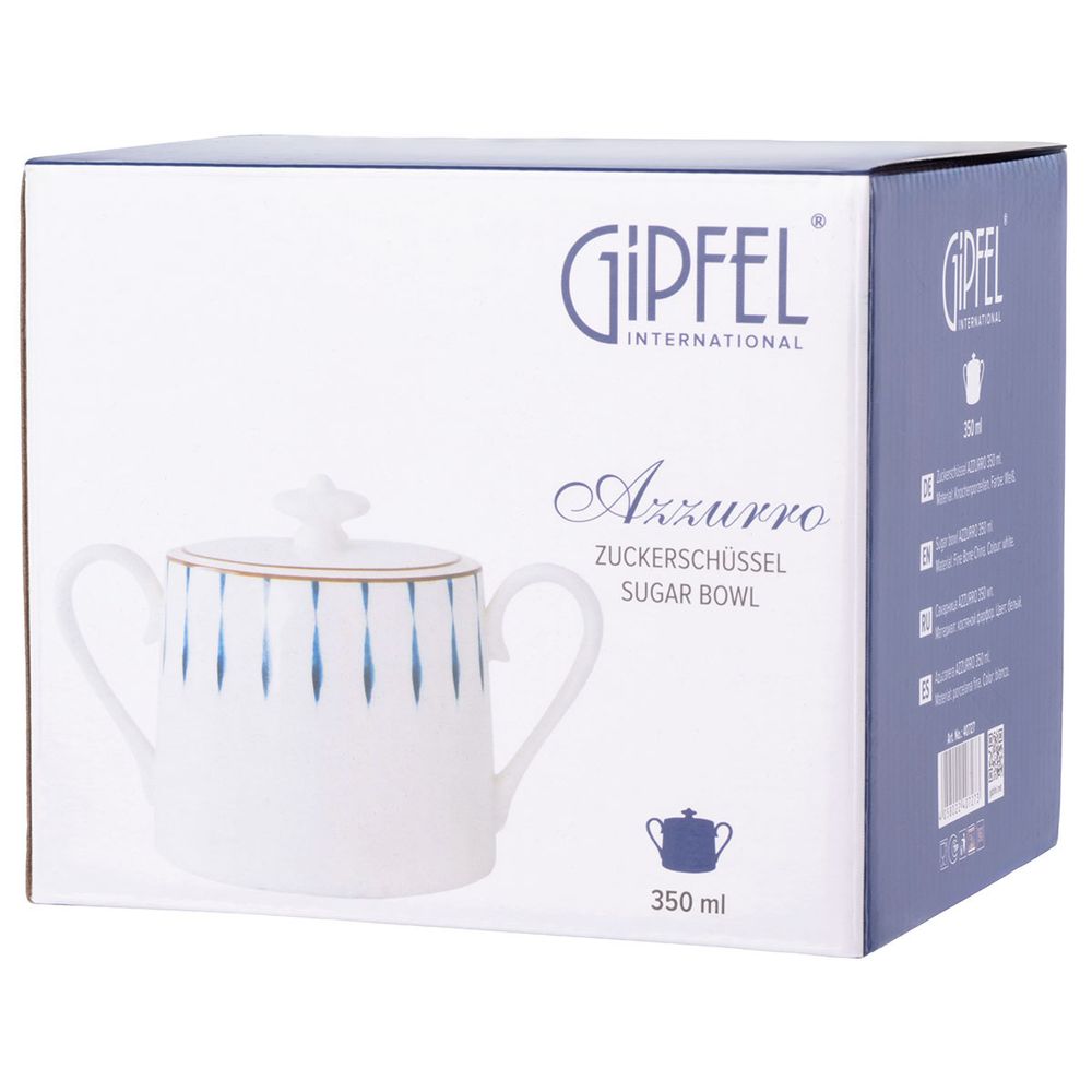 Сахарница Gipfel Azzurro 40727 350 мл