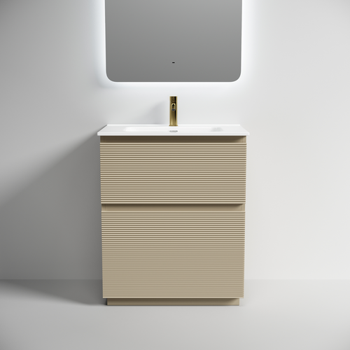 Тумба напольная Sancos Folk Floor 690х445х850, c двумя ящиками оснащенными доводчиками, Капучино, арт.FL70FCP