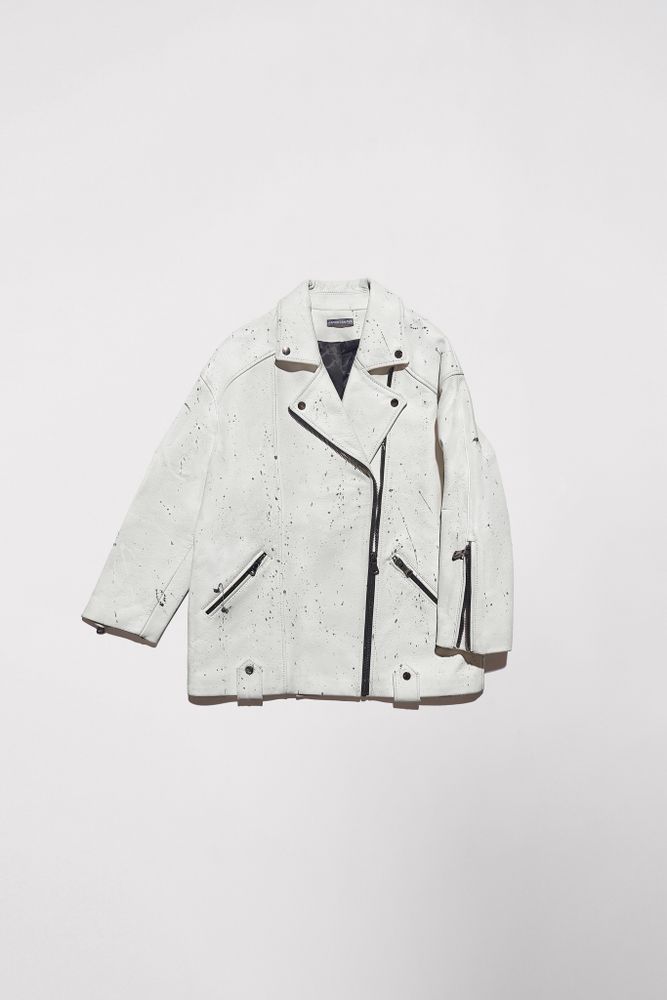 КУРТКА КОЖАНАЯ BIG OVERSIZE