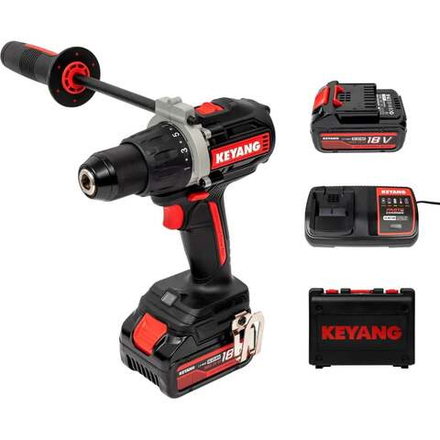 Аккумуляторная дрель-шуруповерт KEYANG 2 АКБ 5 А*ч DD20BLH-100E (Set)