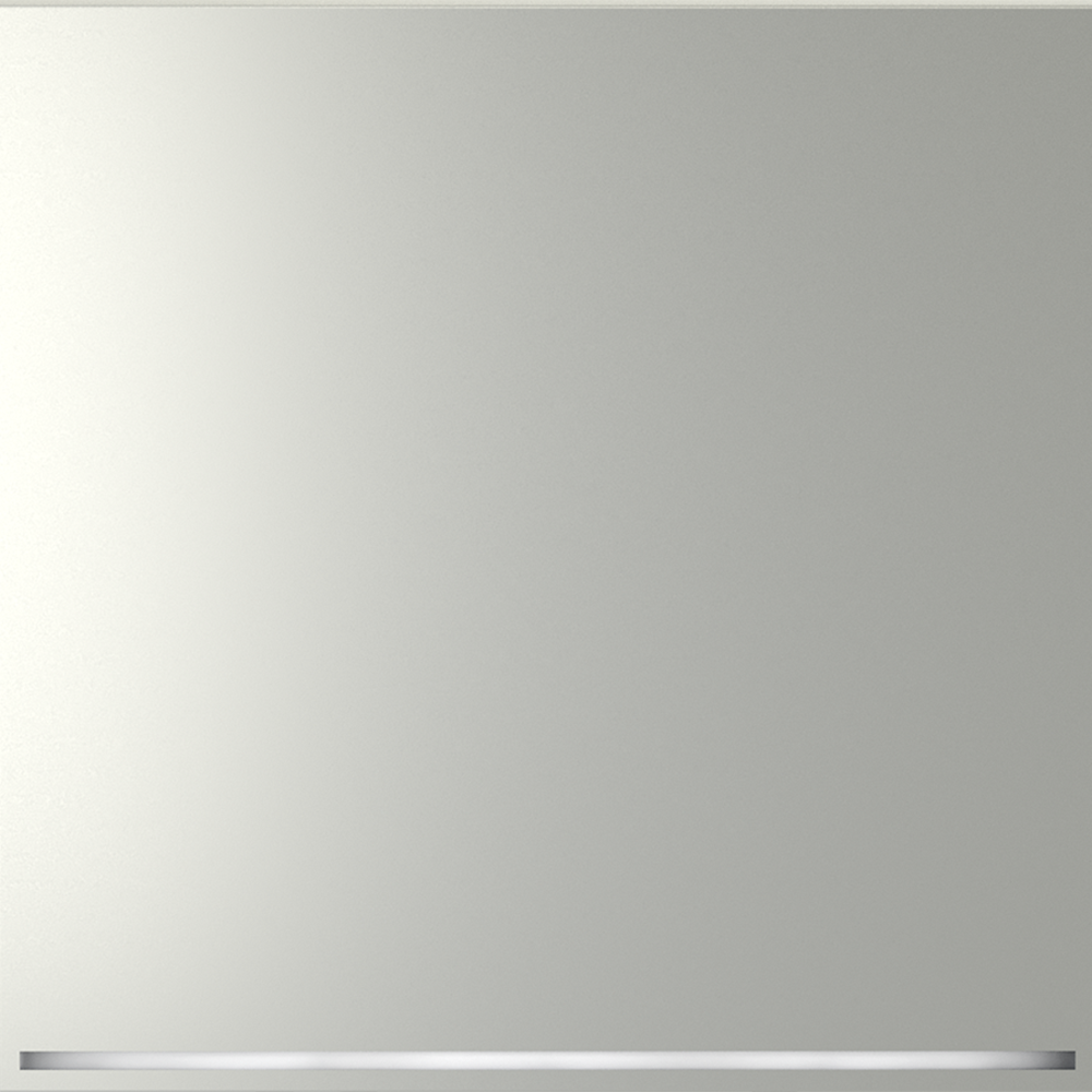 Выключатель встраиваемый VOLTUM S70 одноклавишный с подсветкой 10А, (сталь)