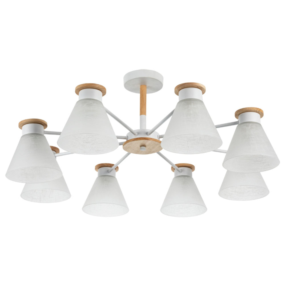 Люстра на штанге Arte Lamp A1031PL-8WH