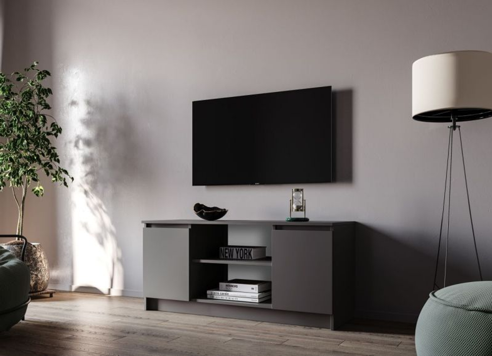 Тумба под ТВ Мори МТВ 1200.1 Графит