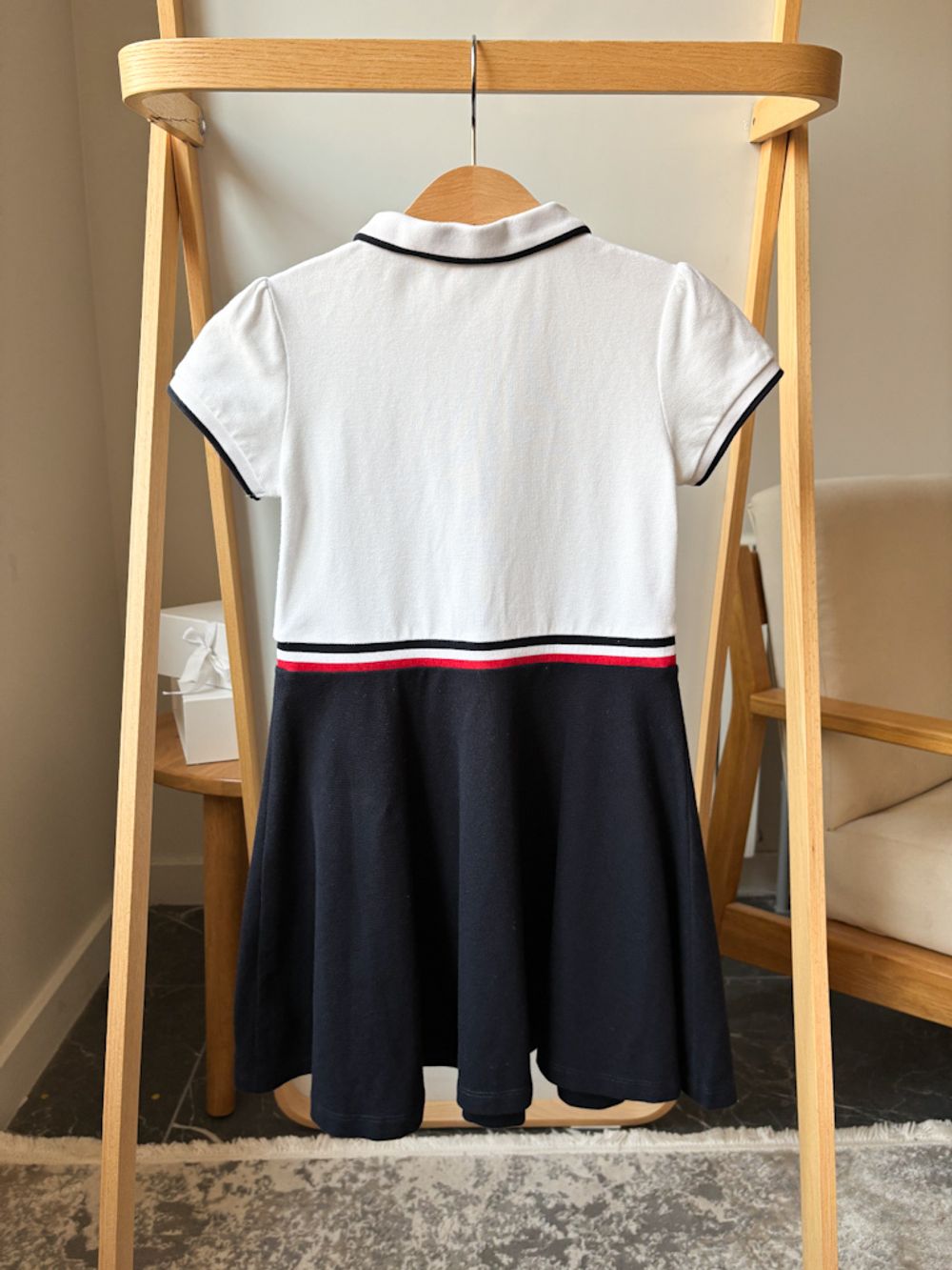 Хлопковое платье поло Jacadi , 110