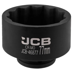 Головка ударная 3/4'', 77мм (12гр.) JCB JCB-46877