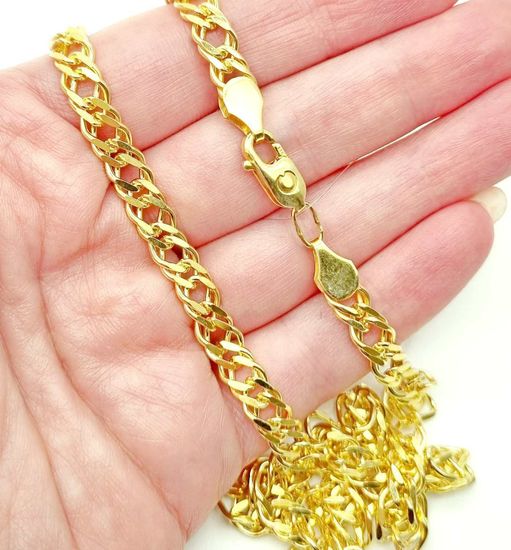 Цепочка Двойной ромб 5 мм_2