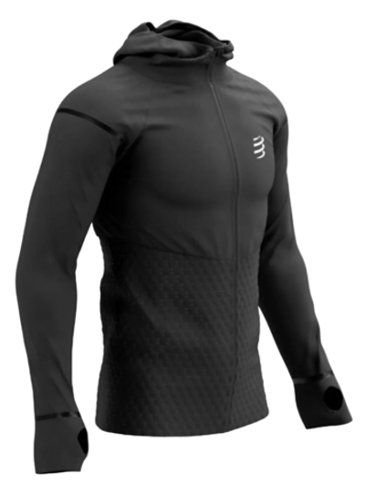 Куртка теннисная Compressport Winter Insulated 10/10 - Black