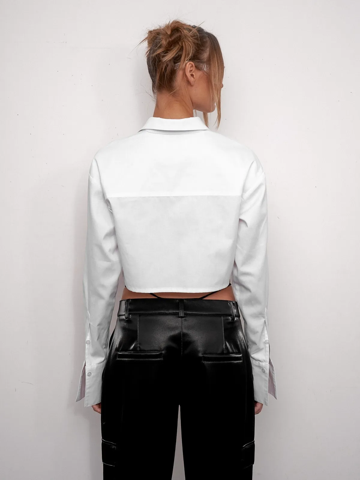 Брюки из экокожи Neo