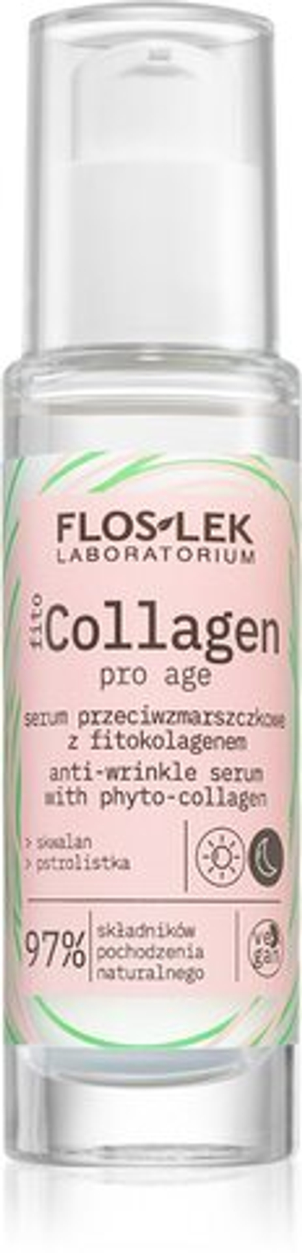 FlosLek Laboratorium Fito Collagen - укрепляющая кожу регенерирующая сыворотка /   30  ml  / GTIN 5905043022079