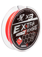 Шнур плетеный для рыбалки Helios Extrasense X4 PE Green 150m 1.0/15LB 0.17mm (HS-ES-X4-1/15LB)