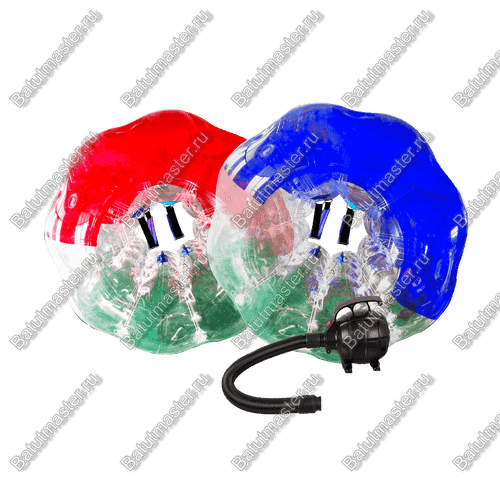 Бизнес-набор: Бамперболы, диаметр 1.5 м, ПВХ (4 шт), насос (1 шт)