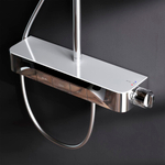 Душевая система с душевым смесителем-полкой и термостатом AM.PM Func F078F200