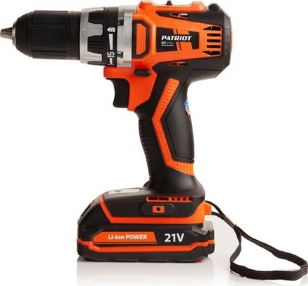 Аккумуляторный шуруповерт PATRIOT BR 210Li бесщеточная 180301550