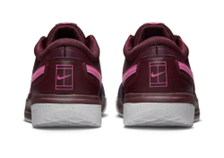 Женские Кроссовки теннисные Nike Zoom Court Lite 3 Premium - burgundy crush/pinksicle/hyper pink