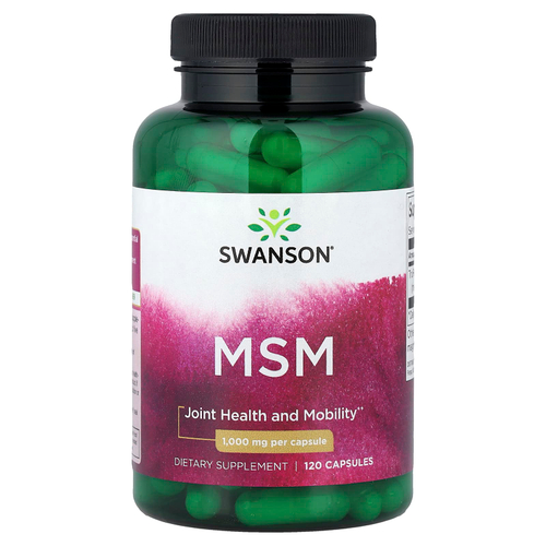 Swanson Vitamins, МСМ, 1000 мг, 120 капсул