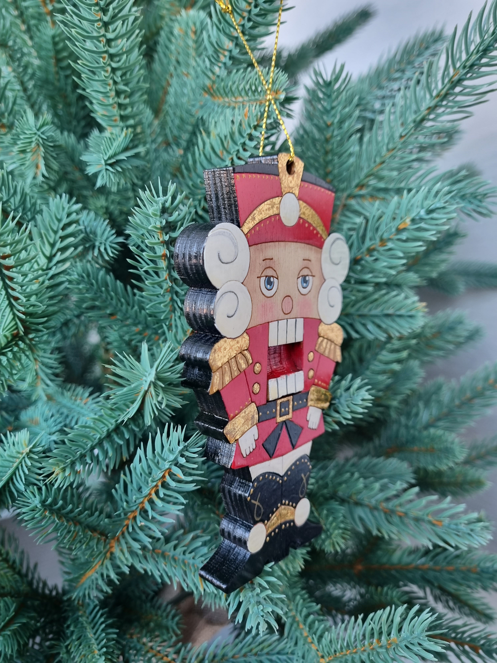 Щелкунчик деревянный игрушка на ёлку