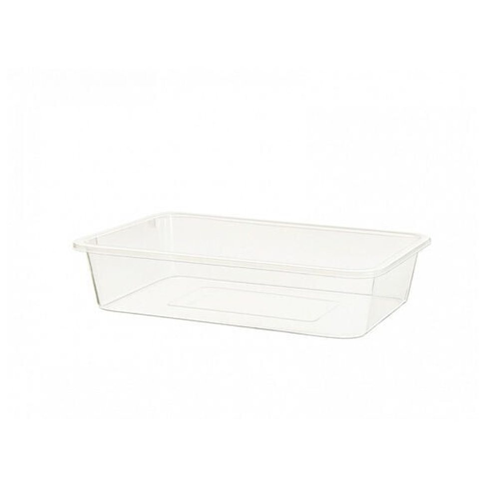 Лоток прямоугольный прозрачный 3 л 305*210*63 цвет в ассортименте