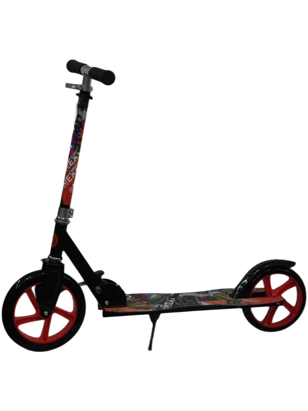 Самокат Next XK-C2007-N22, городской, с регулируемым рулем, складной, чёрный