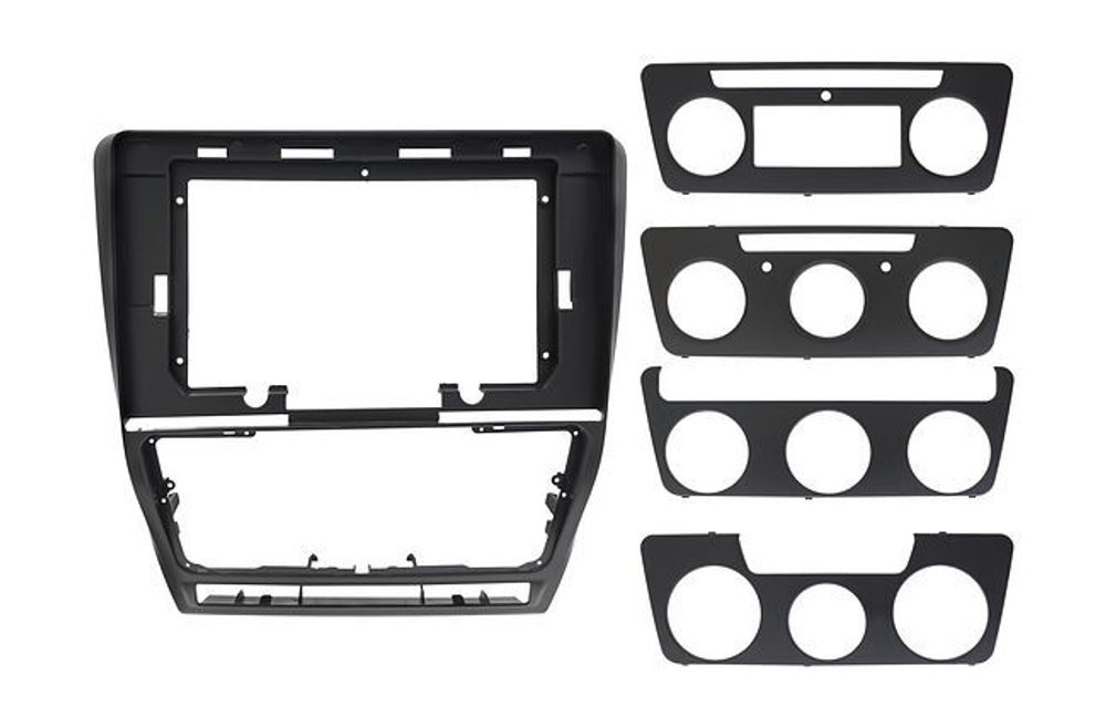 Переходная рамка магнитолы SKODA OCTAVIA 2008-2013 10,2 дюймов