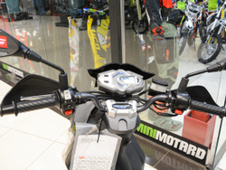 Скутер SYM CROX 125 Черный матовый