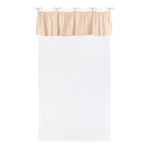 Штора на завязках "Мария Виттория" 120x60см Хлопок, лён