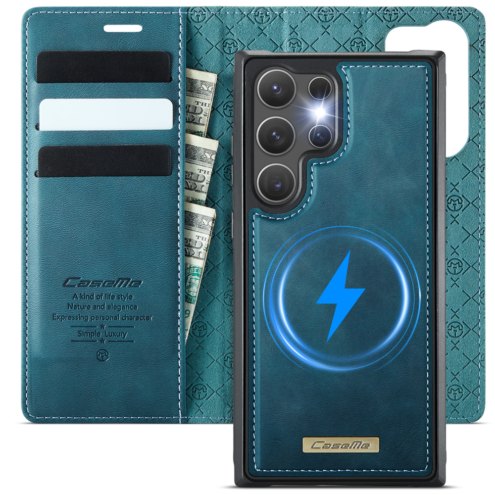Чехол-кошелек CaseMe 2 in 1 MagSafe Samsung Galaxy S23 Ultra