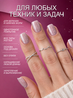 Гель для наращивания и моделирования ногтей с поталью