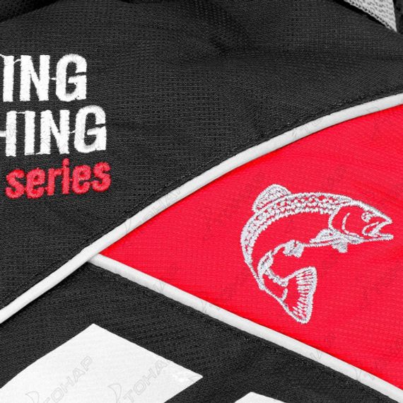 Рукавицы Helios Профессионал черный/красный, размер XL