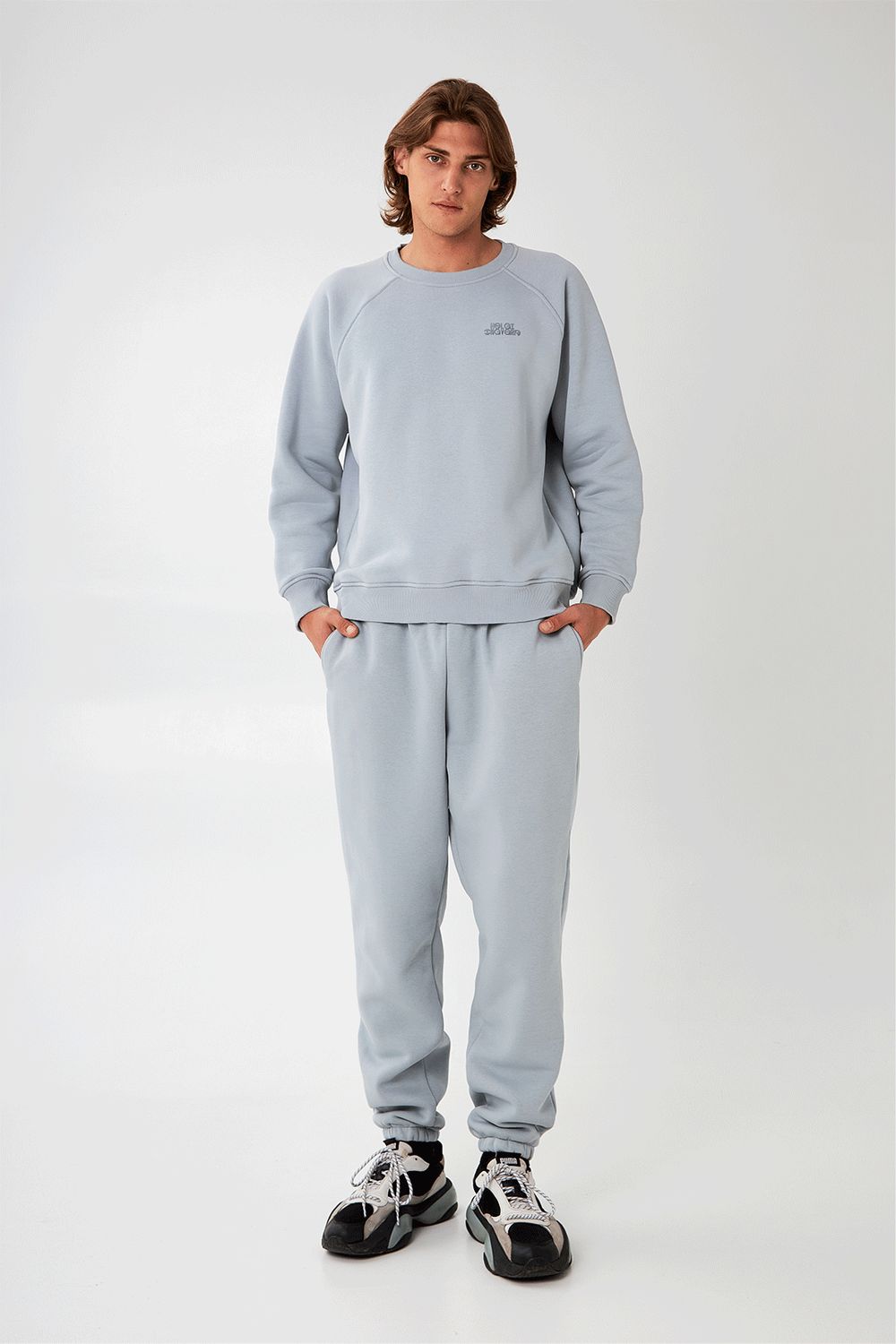 Спортивные штаны Helgi Ingvarr Серые