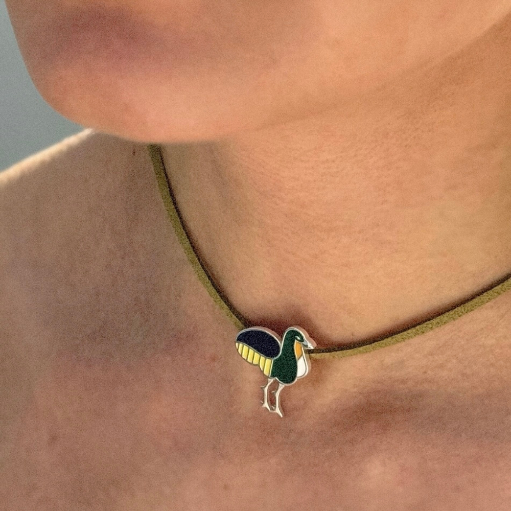 Подвеска ПТИЦА-ОБЕРЕГ эмаль