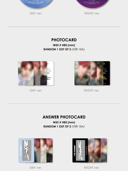 Альбом PARK JI HOON - THE ANSWER 6th Mini Album 2 Version SET