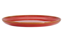 Тарелка обеденная 28см Home & Style Comet терракота