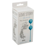 Вагинальные шарики Love Story Scarlet Sails Sky Blue (Цвет: голубой)