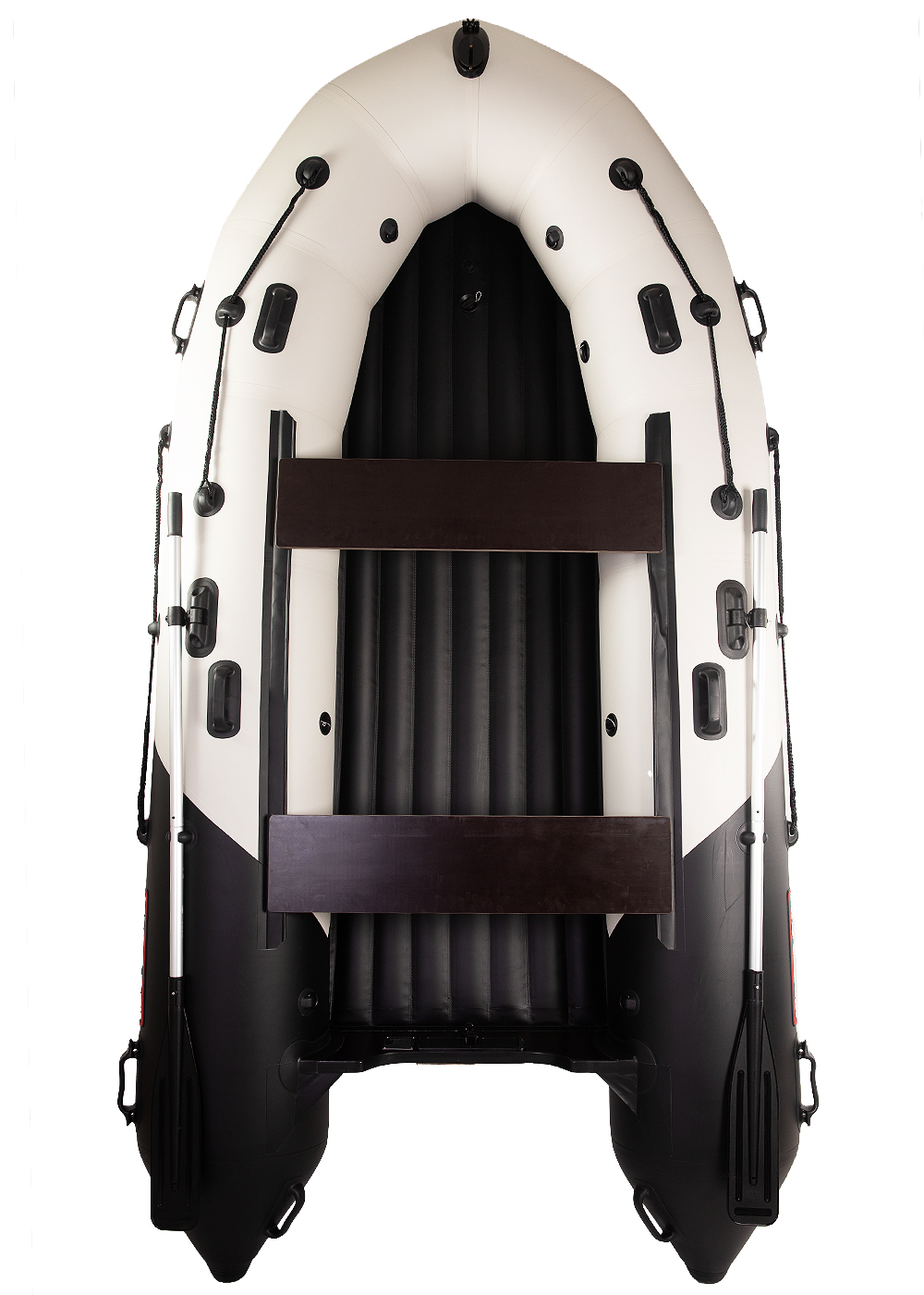 Хантер 350 ПРО белый-черный (Лодка ПВХ под мотор НДНД)