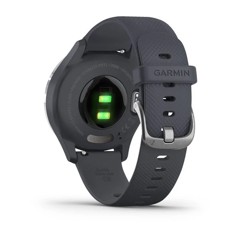 Часы для фитнеса Garmin vivomove 3S, серебристый циферблат, 010-02238-20